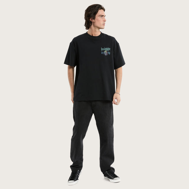 Brainwave Street Tee Anthracite Black