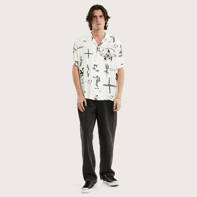 Thekiss Relaxed Resort Shirt Thekiss print