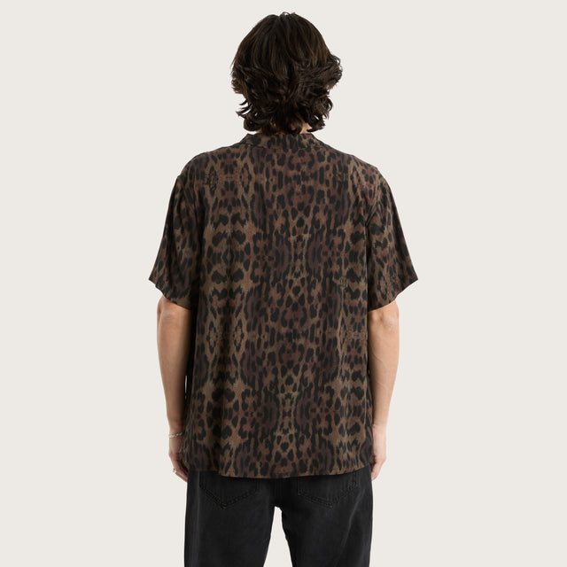 Spure Relaxed Resort Shirt Leopard Print