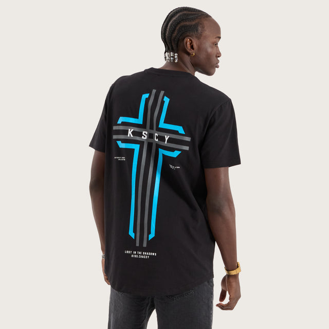 Zest Ride Dual Curved Tee Jet Black