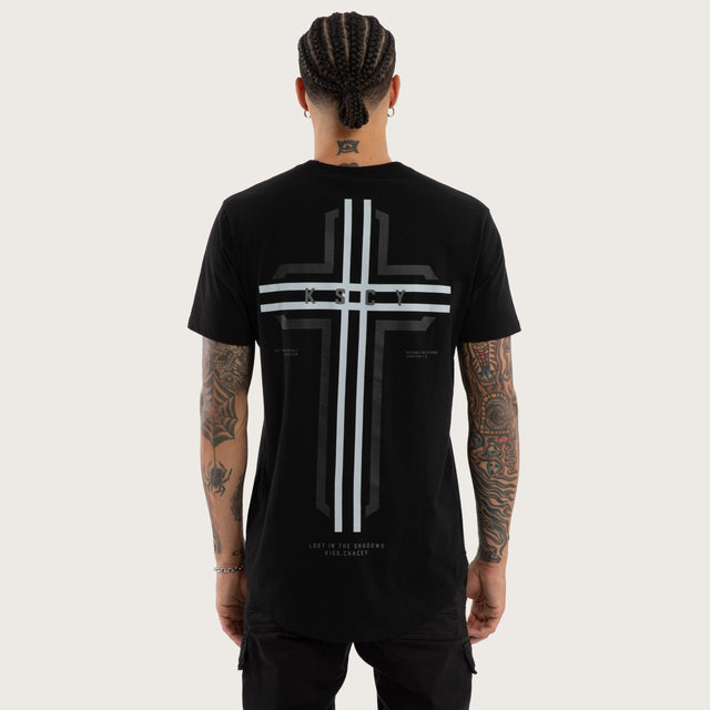 ZestRide Dual Curved Tee Jet Black