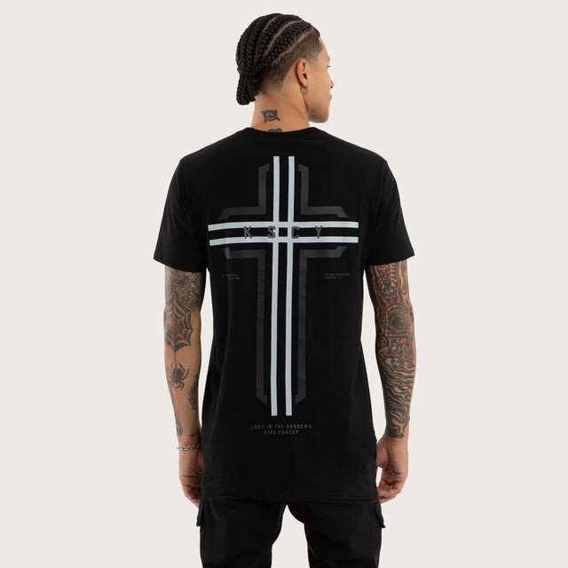 ZestRide Dual Curved Tee Jet Black