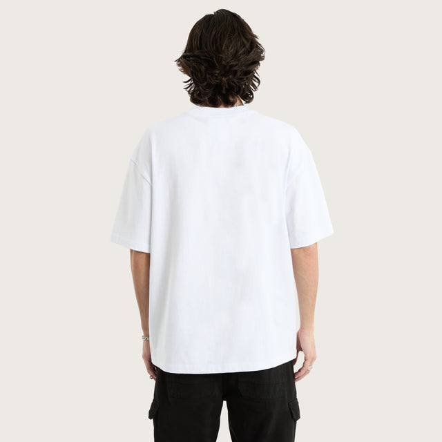 Strike Street Tee Optical white