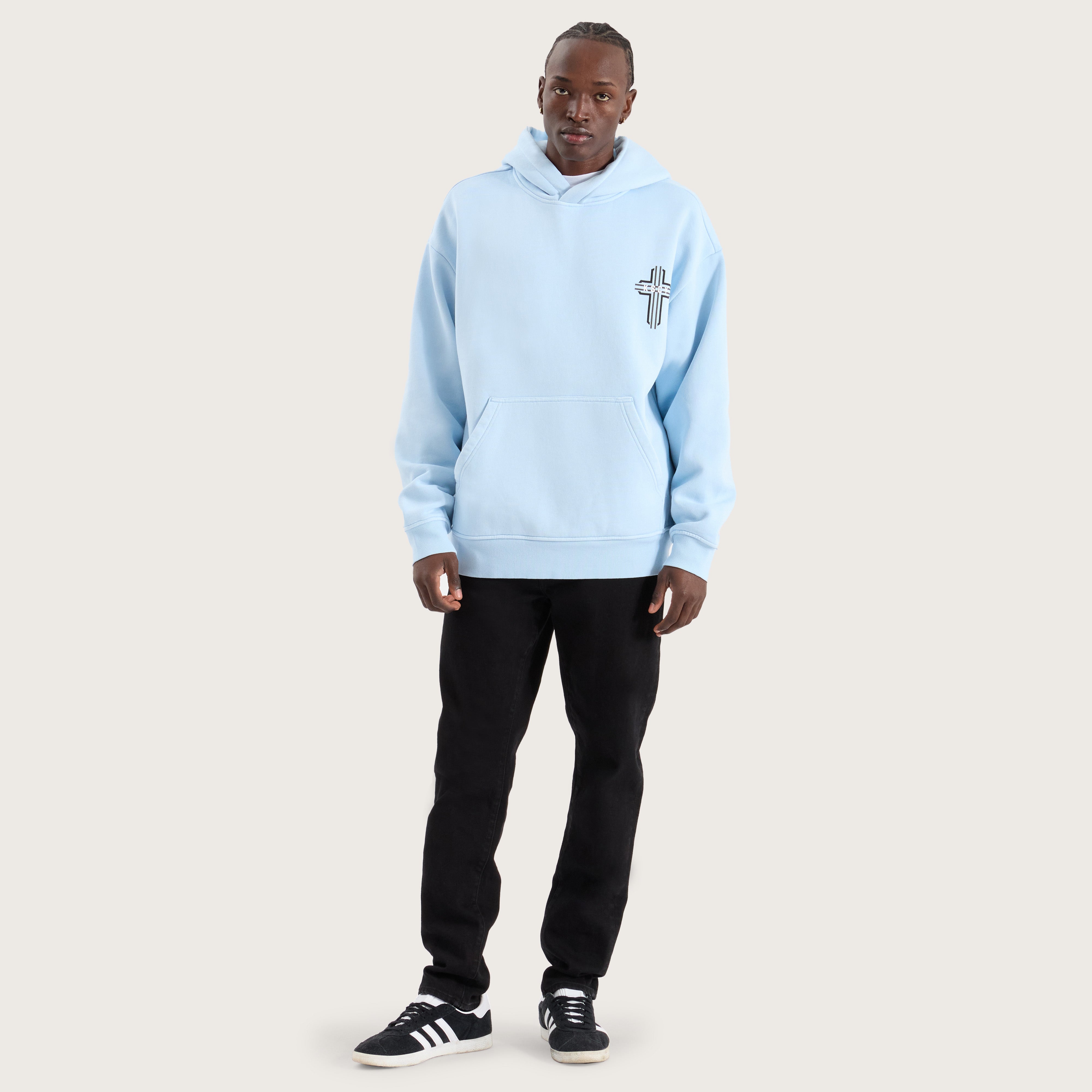 ZestRide Relaxed Hoodie in Pigment Sky Blue | KSCY