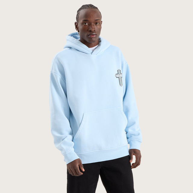 ZestRide Relaxed Hoodie Pigment Sky Blue