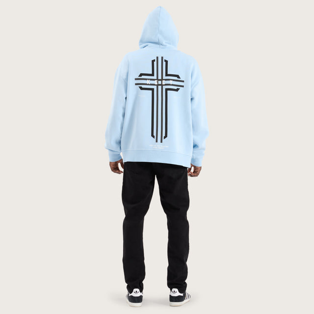 ZestRide Relaxed Hoodie Pigment Sky Blue