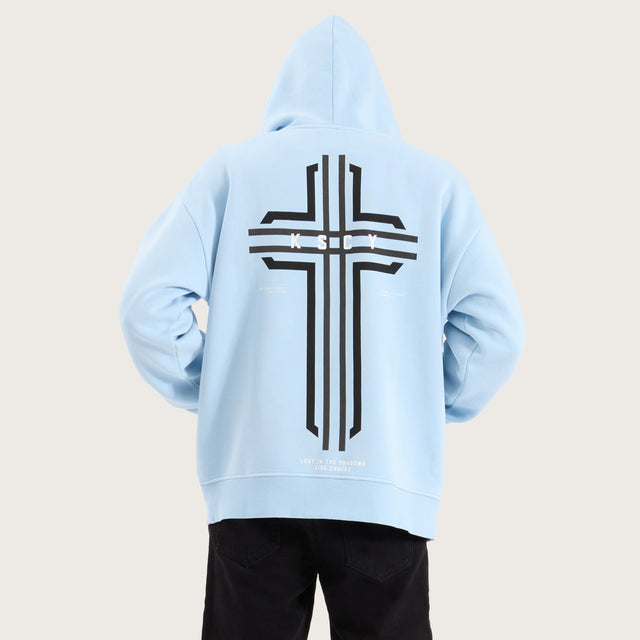 ZestRide Relaxed Hoodie Pigment Sky Blue