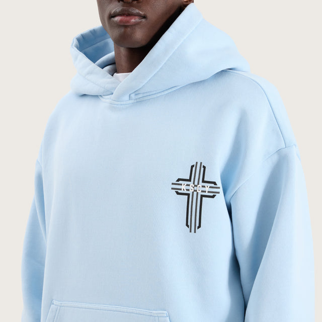 ZestRide Relaxed Hoodie Pigment Sky Blue