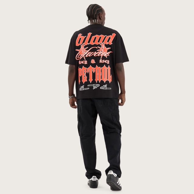 Sweat Street Tee Jet Black