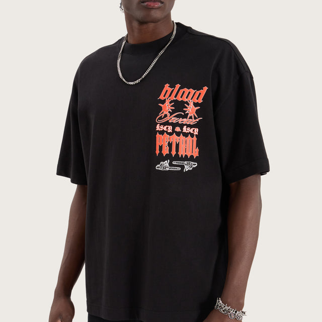 Sweat Street Tee Jet Black