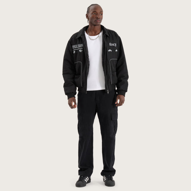 Ironclad Bomber Jacket Anthracite Black