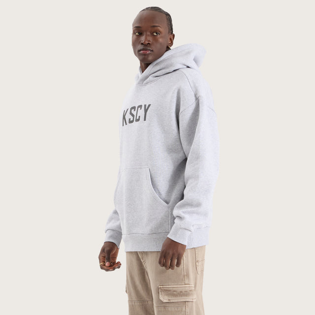 Paladin Relaxed Hoodie Grey Marle