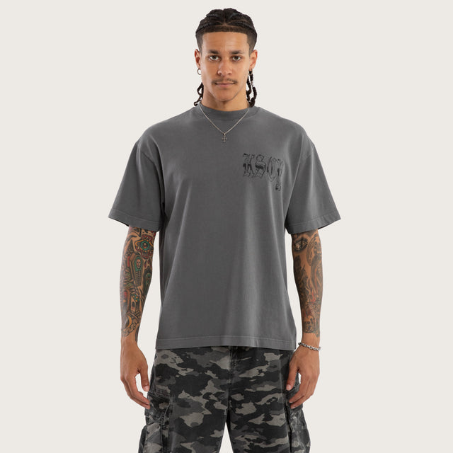 Thrive Street Tee Pigment Charcoal