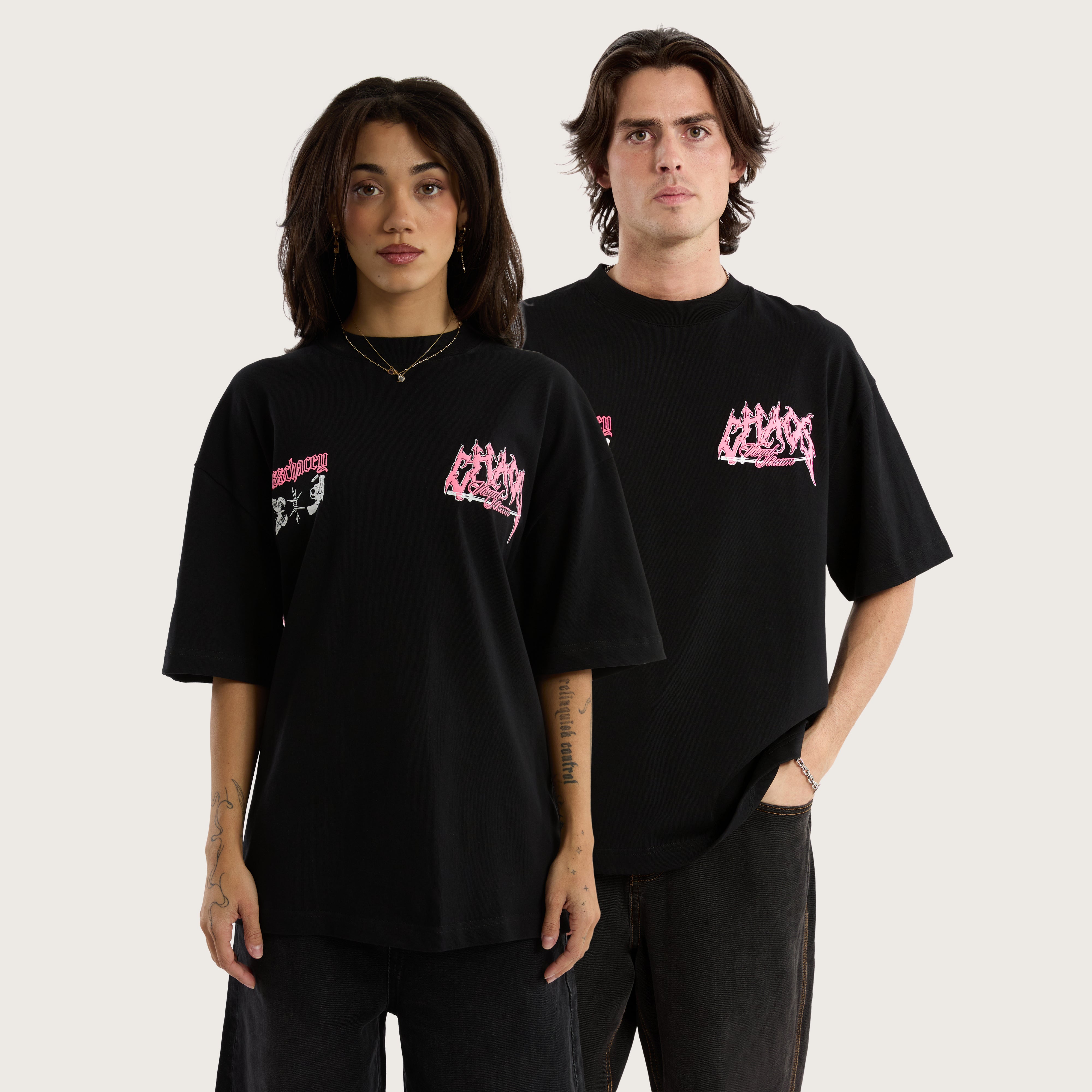 Katana Street Tee in Jet Black | KSCY