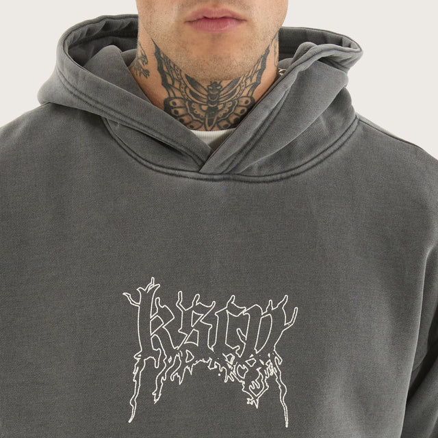 Whisper Relaxed Hoodie Pigment Charcoal