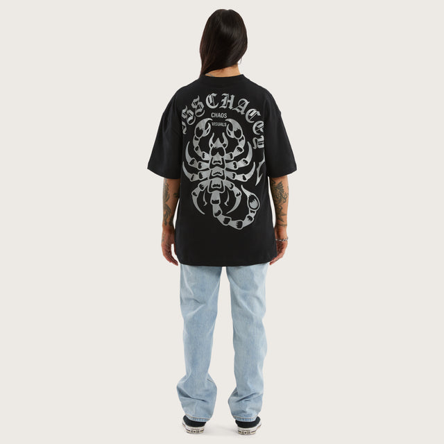 Sandtomb Street Tee Jet Black