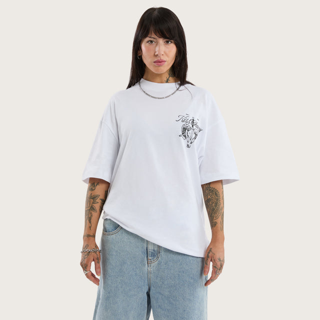 Ram Street Tee Optical White