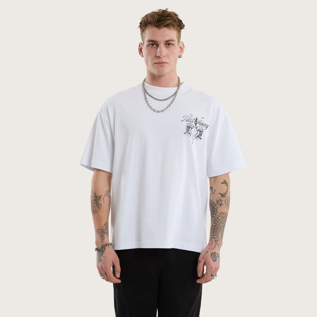 Ram Street Tee Optical White