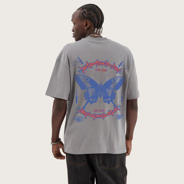 Gust Street Tee Steel Grey