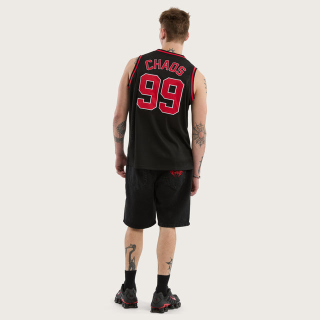 Slam Basketball Jersey Jet Black