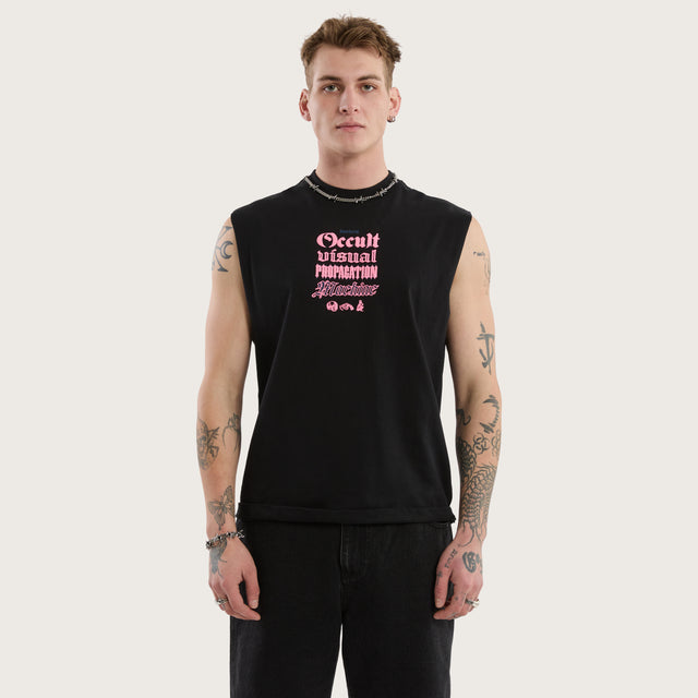 Occult Street Muscle Jet Black