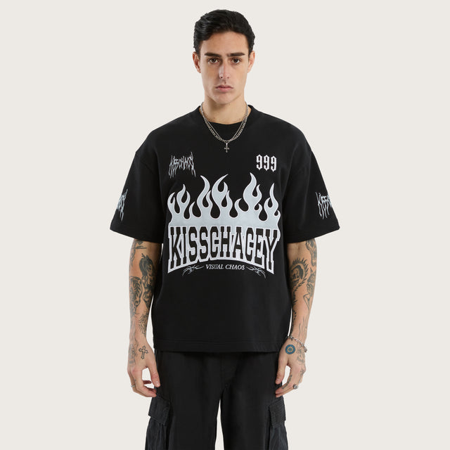 Highway Loopback Street Tee Anthracite Black