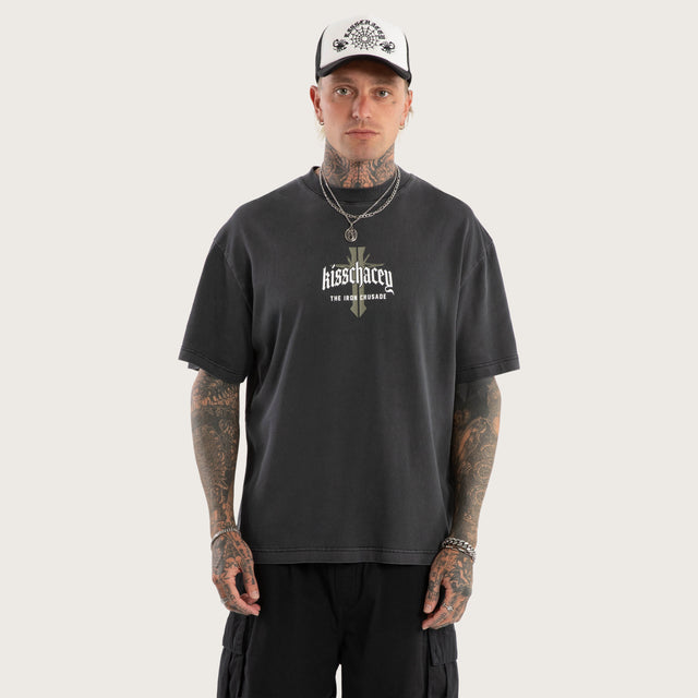 Crusade Street Tee Pigment Black