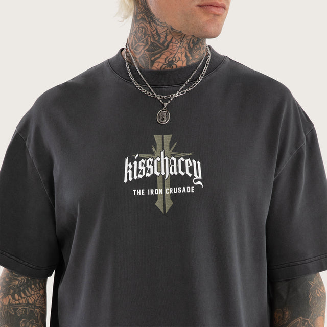 Crusade Street Tee Pigment Black