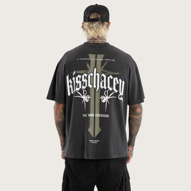 Crusade Street Tee Pigment Black