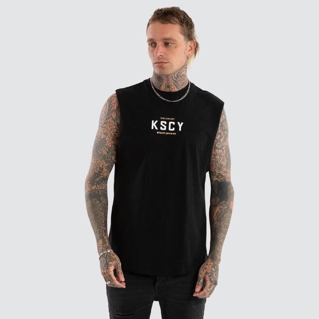 Division Dual Curved Muscle Jet Black