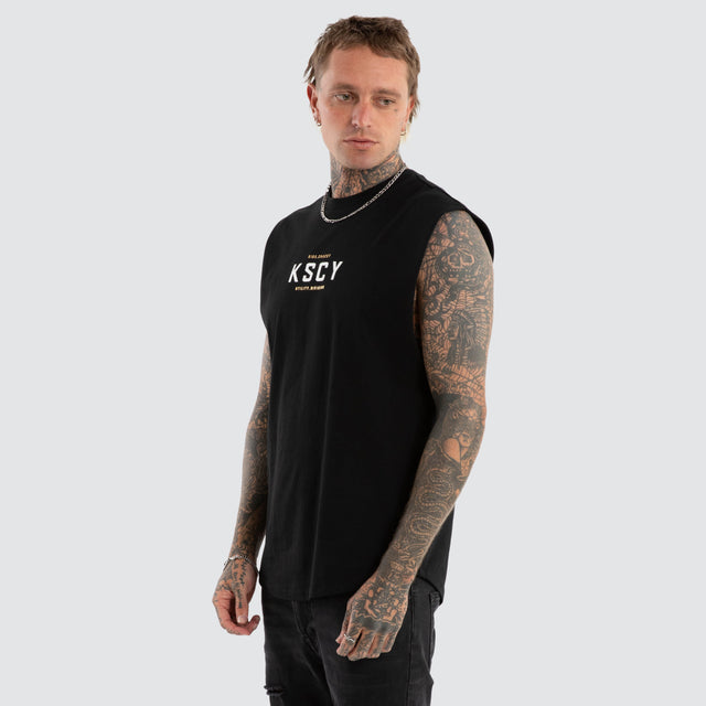 Division Dual Curved Muscle Jet Black