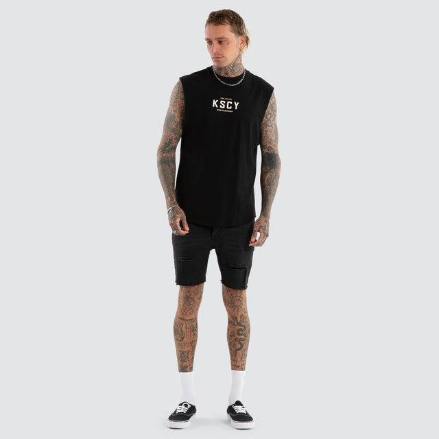 Division Dual Curved Muscle Jet Black