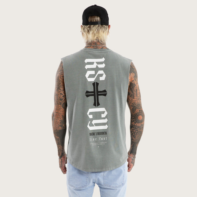 Rev Dual Curved Muscle Pigment Neutral Grey