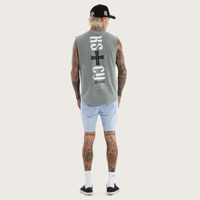 Rev Dual Curved Muscle Pigment Neutral Grey
