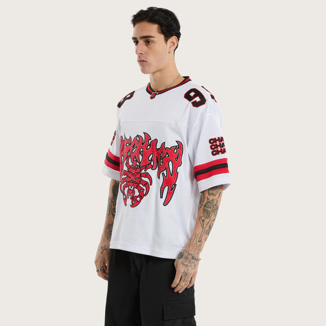 Sidestep Girdiron Jersey White