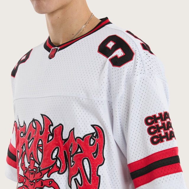Sidestep Girdiron Jersey White