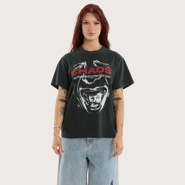Risk Rocker Tee Vintage Black