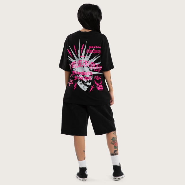 Strider Street Tee Jet Black