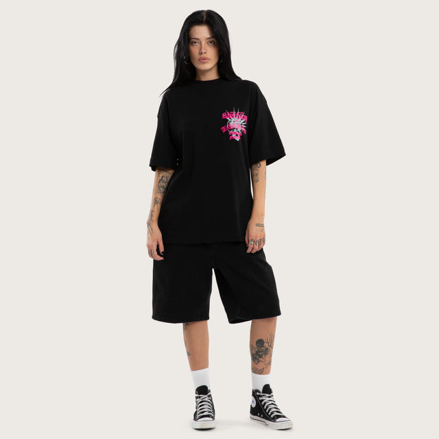 Strider Street Tee Jet Black