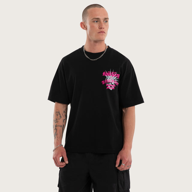 Strider Street Tee Jet Black