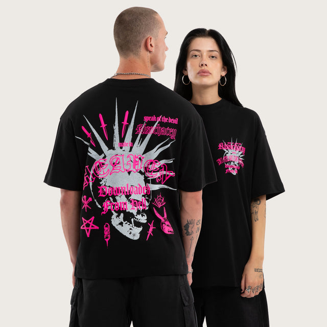 Strider Street Tee Jet Black