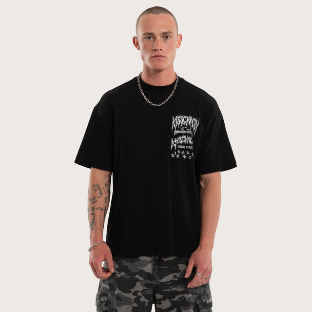 Astra Street Tee Jet Black