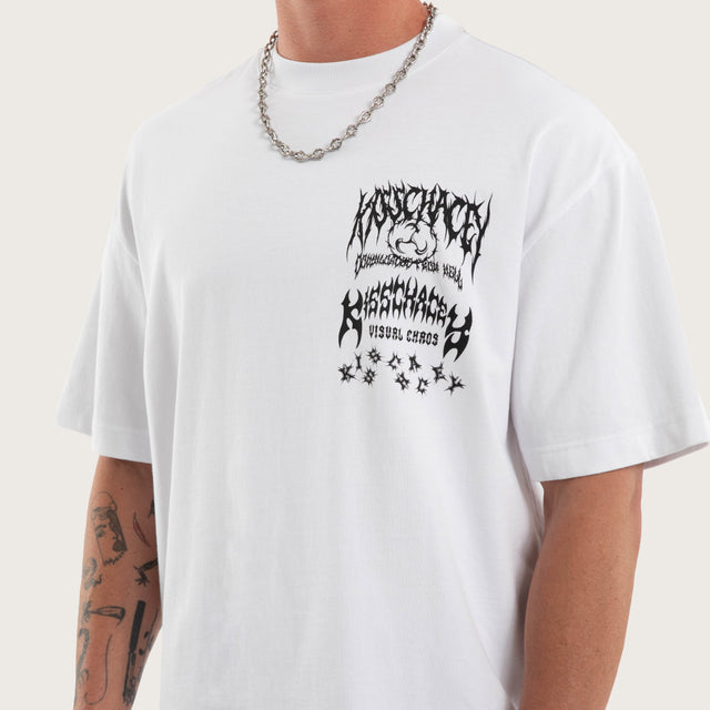 Astra Street Tee White