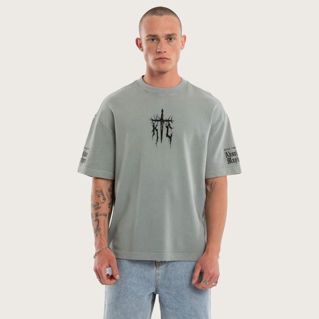 Absolute Loopback Street Tee Pigment Limestone