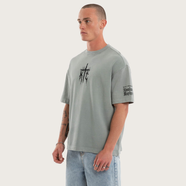 Absolute Loopback Street Tee Pigment Limestone
