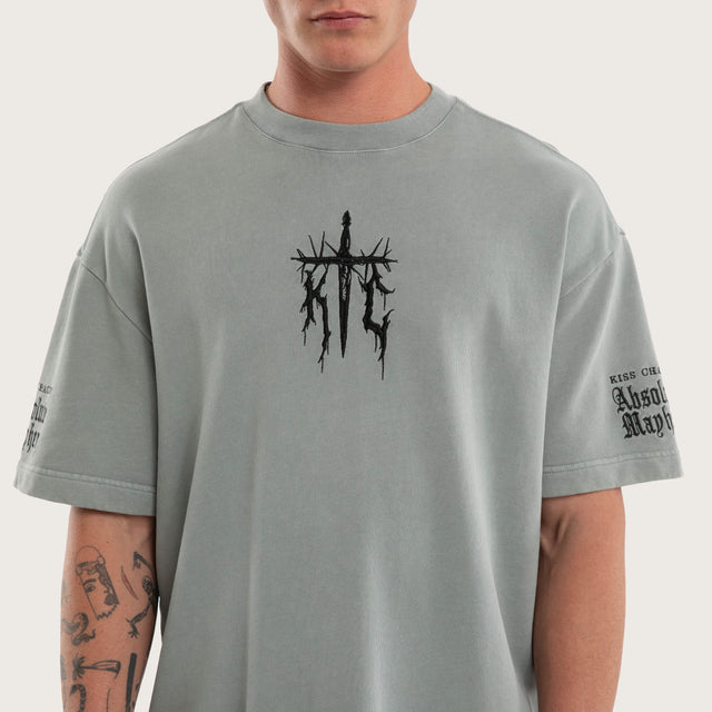 Absolute Loopback Street Tee Pigment Limestone