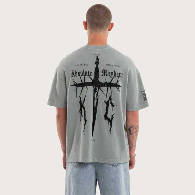 Absolute Loopback Street Tee Pigment Limestone
