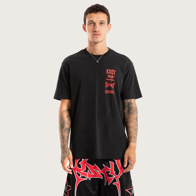 Frontier Relaxed Tee Jet Black