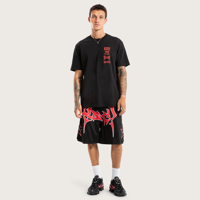 Frontier Relaxed Tee Jet Black