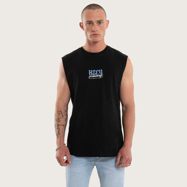 Traditional Dual Curved Muscle Jet Black